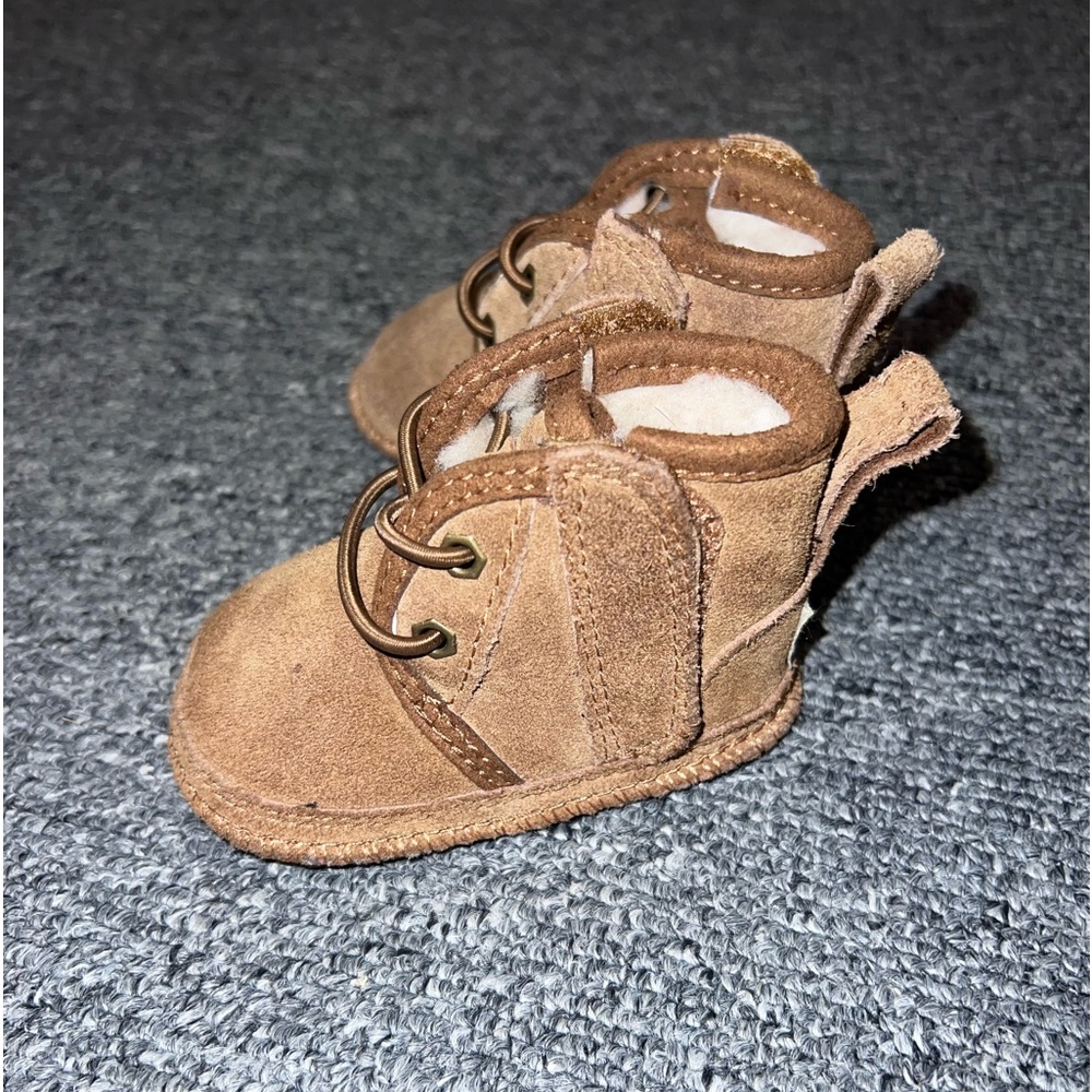 UGG Brown Suede Baby Walker Boots